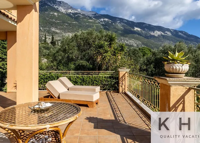 Alafona Sea View Maisonette In Village Vlachata