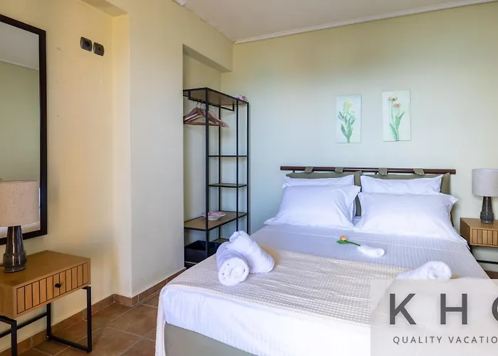 Alafona Sea View Maisonette In Village Vlachata